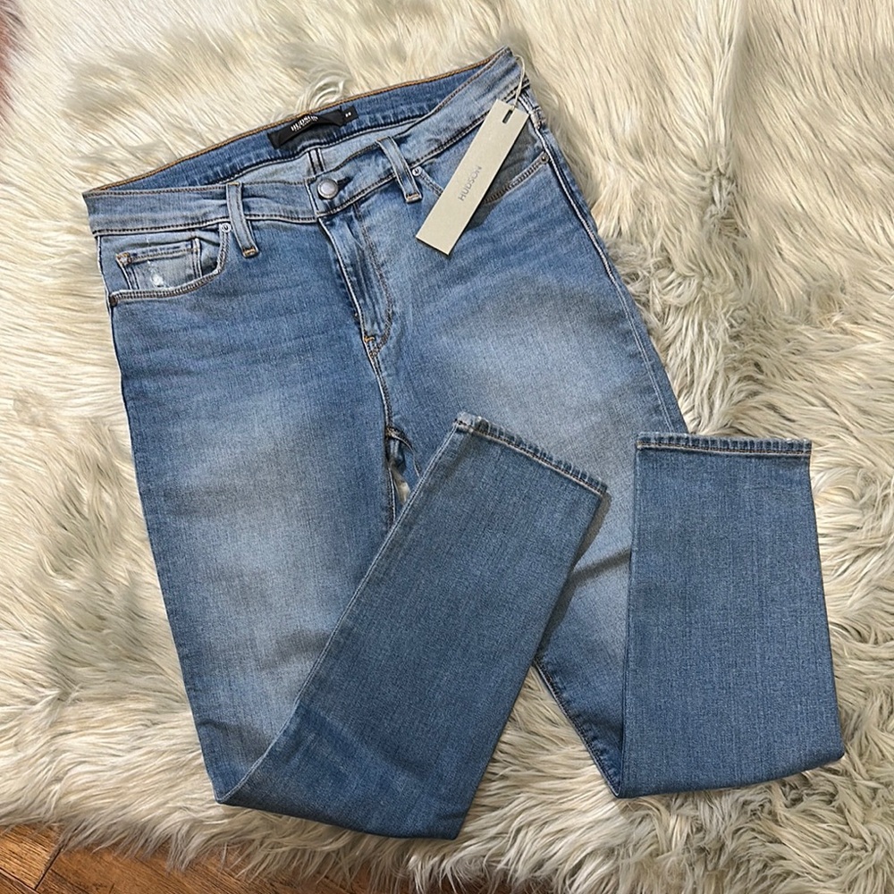 Hudson Jeans Blue Skinny Denim